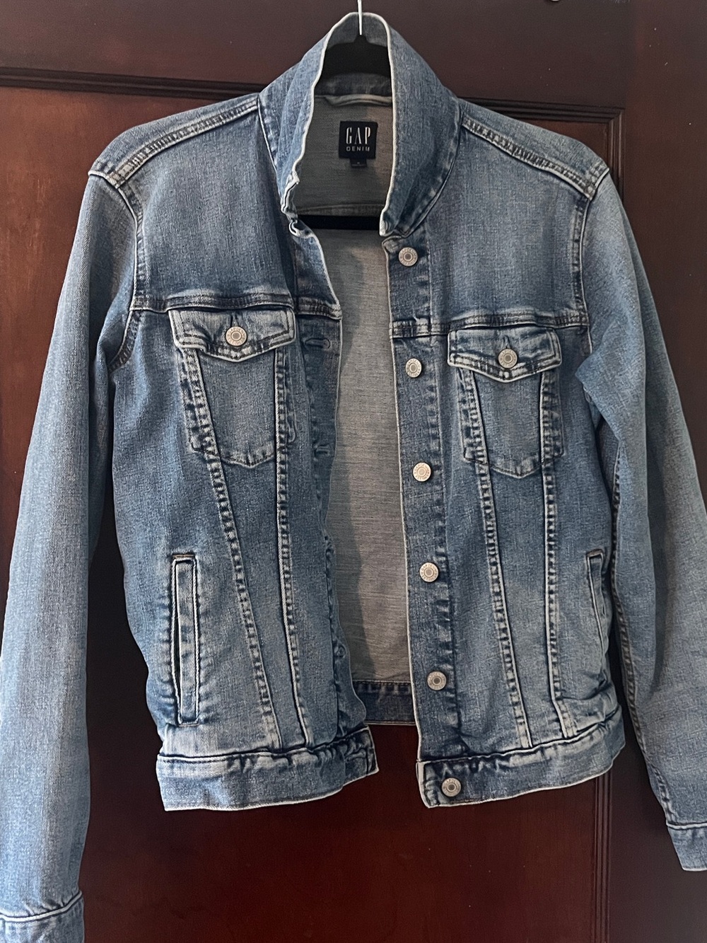 GAP Light Wash Blue Denim Jacket